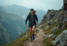 Sport le plus dur du monde : découvrez lequel choisir pour vous surpasser ! Jeune femme sportive en trail en montagne