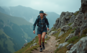 Sport le plus dur du monde : découvrez lequel choisir pour vous surpasser ! Jeune femme sportive en trail en montagne