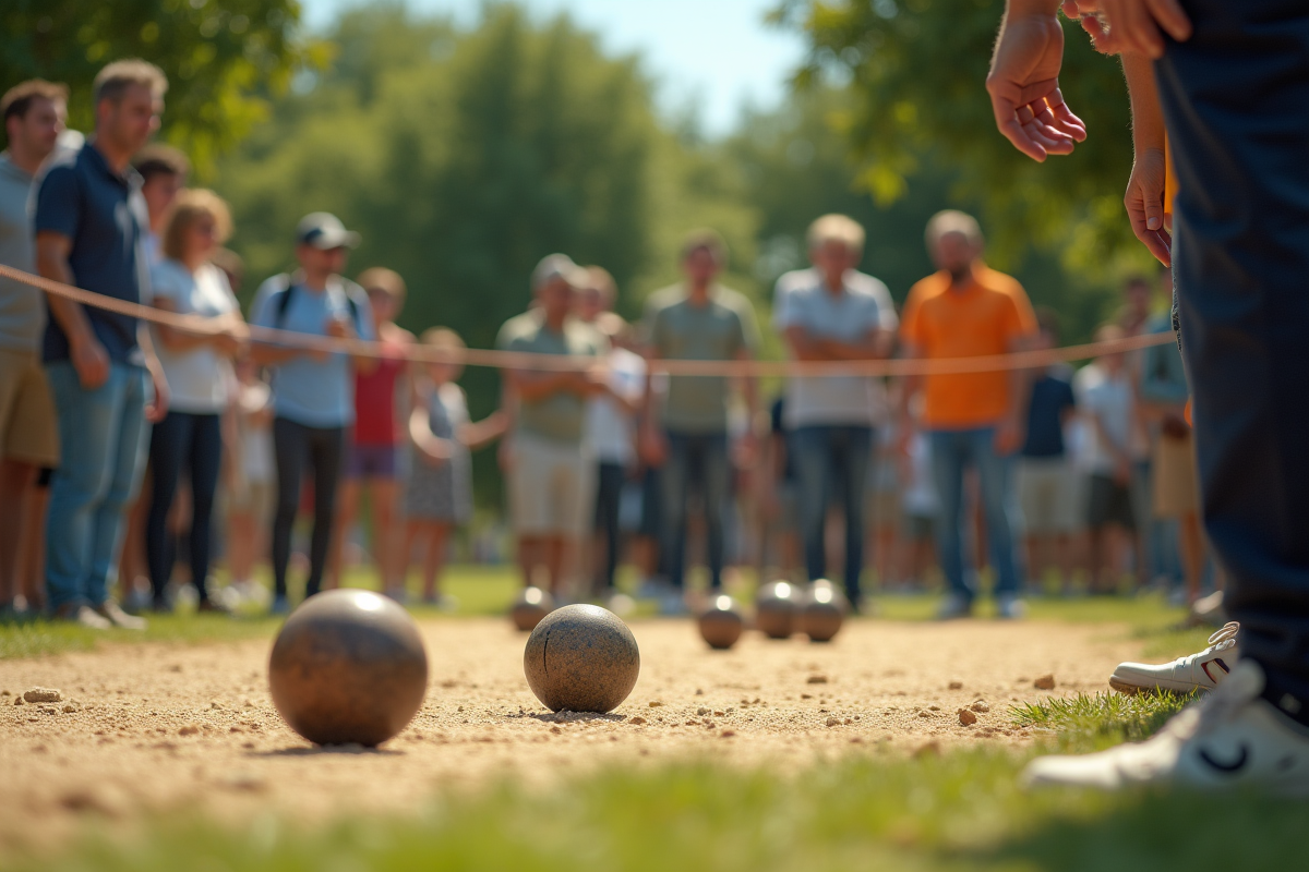 pétanque compétition
